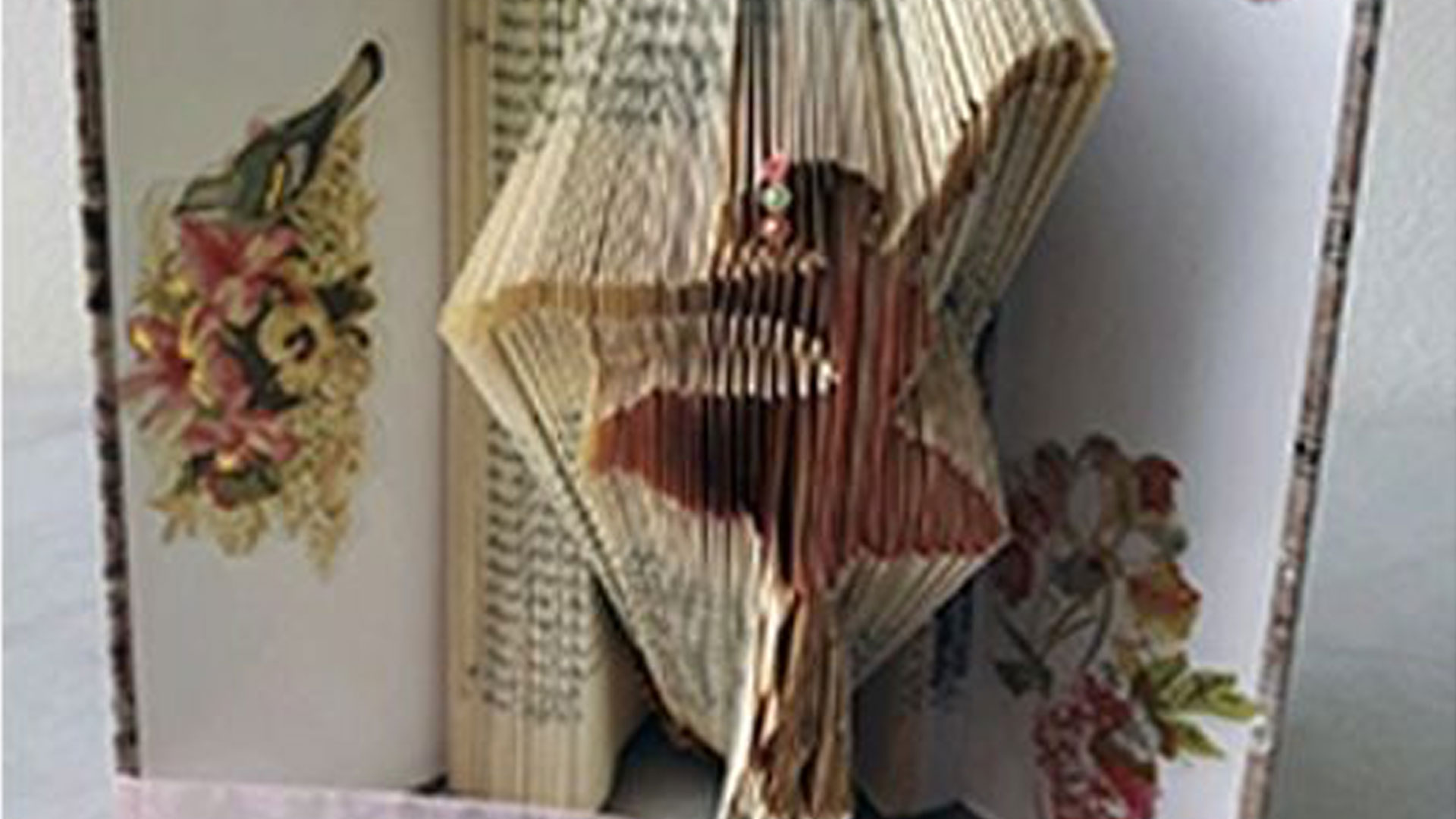 Llibres de pàgines doblegades amb formes
