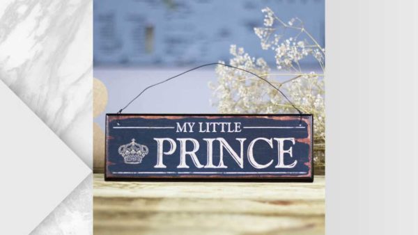 Placa My little prince