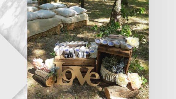 ramalaire wedding planner material de lloguer cistells flors caixes de fruita raco de arros