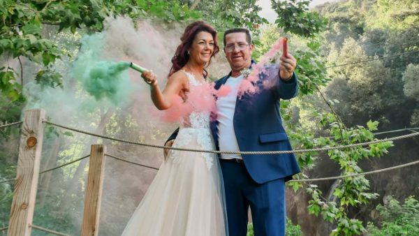 ramalaire wedding planner venda de productes per casamen exemple de fums de colors