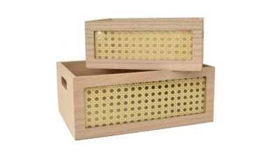 caixa de fusta de lloguer per decoració de raconets