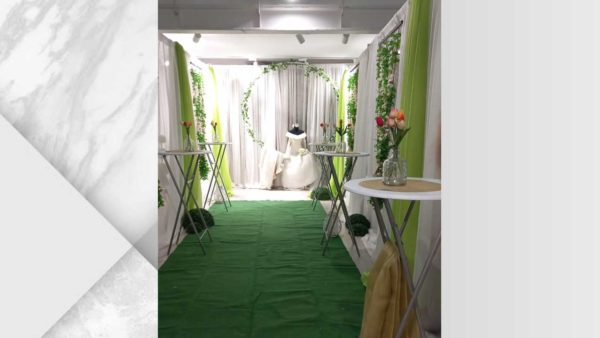 ramalaire wedding planner serveis de casament servei de decoracio de casament estructura pasillo tela