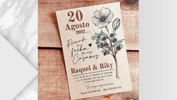 ramalaire wedding planner serveis de casament venda de productes invitacio kraft santiago