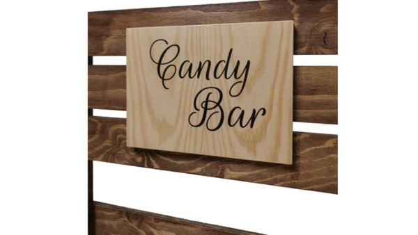 ramalaie wedding planner fusta per candy bar detall